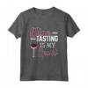 La Degustazione di Vini è il Mio Sport - Maglietta per Amanti del Vino - Regalo Divertente per Degustatori di Vino