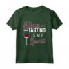 La Degustazione di Vini è il Mio Sport - Maglietta per Amanti del Vino - Regalo Divertente per Degustatori di Vino