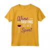 La Degustazione di Vini è il Mio Sport - Maglietta per Amanti del Vino - Regalo Divertente per Degustatori di Vino