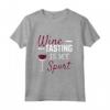 La Degustazione di Vini è il Mio Sport - Maglietta per Amanti del Vino - Regalo Divertente per Degustatori di Vino