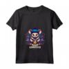 Donna Whisky Mouse con scritta 'Small But Spirited Whisky' - Maglietta con Collo a V per Appassionati del Whisky e Amanti del Design Divertente