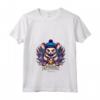 Donna Whisky Mouse con scritta 'Small But Spirited Whisky' - Maglietta con Collo a V per Appassionati del Whisky e Amanti del Design Divertente