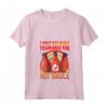 Donna Appassionato di Cucina Chef Foodie Peperoncino Piccante Abbigliamento Maglietta con Collo a V - I Only Get More Tolerance For Hot Sauce - Perfetto per Gite Informali e Degustazioni