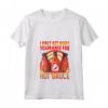 Donna Appassionato di Cucina Chef Foodie Peperoncino Piccante Abbigliamento Maglietta con Collo a V - I Only Get More Tolerance For Hot Sauce - Perfetto per Gite Informali e Degustazioni