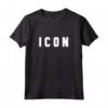 Cool ICON Design - Simple Word Trendy ICON Maglietta - Stay Iconic Graphic Tee for Men and Women