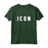 Cool ICON Design - Simple Word Trendy ICON Maglietta - Stay Iconic Graphic Tee for Men and Women
