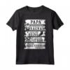 Papà Vichingo - T-Shirt con Grafica di Ragnar, Odino, Thor - Regalo per la Festa del Papà Vichingo - Ideale per Compleanno e Appassionati di Cultura Germanica