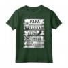 Papà Vichingo - T-Shirt con Grafica di Ragnar, Odino, Thor - Regalo per la Festa del Papà Vichingo - Ideale per Compleanno e Appassionati di Cultura Germanica
