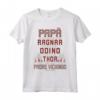Migliore Papà Vichingo - Maglietta per la Festa del Papà Vichingo - Ideale per Compleanno - Regalo per Padri Teutonici e Amanti della Mitologia Norrena