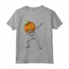 Divertente Tamponare Scheletro Costume di Halloween Maglia a Manica - Idea Regalo per Bambini - Happy Halloween
