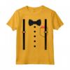 Bretelle Con Papillon E Tasca - Costume di Halloween Maglietta con Design Fantasioso - Ideale per Feste e Foto dei Bambini