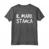 Il Mare Stanca - Scritte Divertenti Uomo Maglietta by HapTiger - Idea Regalo per Ragazzi e Uomini Divertenti