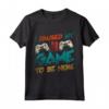 Gaming Regalo Divertente Per Gamer - Maglietta Keep Calm and Game On - Idea Regalo Compleanno Natale