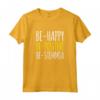Magliette Divertenti - Frasi Ironiche Be Happy Be-stemmia - Maglietta Donna con Scritte Simpatiche - Idea Regalo Ironica