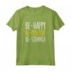 Magliette Divertenti - Frasi Ironiche Be Happy Be-stemmia - Maglietta Donna con Scritte Simpatiche - Idea Regalo Ironica