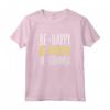 Magliette Divertenti - Frasi Ironiche Be Happy Be-stemmia - Maglietta Donna con Scritte Simpatiche - Idea Regalo Ironica