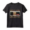 Annuncio di Gravidanza Sbloccato fino al Livello dello Zio - Maglietta Vintage per Futuro Zio Gamer - Regalo di Natale per Annuncio di Gravidanza