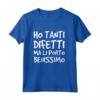 Ho Tanti Difetti - Magliette Divertenti con Scritte Ironiche - Idea Regalo per Amanti dell'Ironia e dei Giochi di Parole