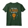 Padel mi aspetta - Divertente Maglietta Giocatore Paddle con Frase Simpatica - Ideale per Padelisti e Appassionati di Tennis