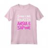 Magliette Divertenti Donna - Ansia e Sapone - Scritte Ironiche - T-Shirt per Donna con Frasi Simpatiche - Marca HapTiger
