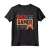Dad By Day Gamer By Night Console - Maglietta per la Festa del Papà - Ideale per i Fanatici dei Videogiochi e dei Giochi Online