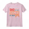 Dad By Day Gamer By Night Console - Maglietta per la Festa del Papà - Ideale per i Fanatici dei Videogiochi e dei Giochi Online