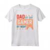Dad By Day Gamer By Night Console - Maglietta per la Festa del Papà - Ideale per i Fanatici dei Videogiochi e dei Giochi Online
