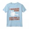 I Ragazzi Fighi Giocano A Ping-Pong - T-shirt Tennis da Tavolo Sportiva per Squadre - Ideale per Tornei e Olimpiadi