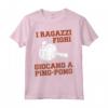 I Ragazzi Fighi Giocano A Ping-Pong - T-shirt Tennis da Tavolo Sportiva per Squadre - Ideale per Tornei e Olimpiadi