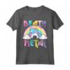 Divertente musica death metal con unicorno - Maglietta Hard Rock Metal Unicorn Death Metal - Regalo per Appassionati di Musica Rock e Metal