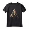 Cavaliere Templare Guerriero con Spada e Croce - Maglietta Design Patriottico - Ideale per Natale, Compleanno o Halloween