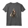 Cavaliere Templare Guerriero con Spada e Croce - Maglietta Design Patriottico - Ideale per Natale, Compleanno o Halloween