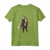Cavaliere Templare Guerriero con Spada e Croce - Maglietta Design Patriottico - Ideale per Natale, Compleanno o Halloween