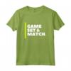 Game Set And Match - Cool Tennis Maglietta per Appassionati e Giocatori - Acquista Online