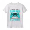Gaming Videogiocatore - Nato Per Giocare Controller Maglietta - Ideale per Appassionati di Videogiochi