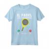 HapTiger Padel Divertente - Maglietta Il Padel Sta Chiamando - Regalo Ideale per Giocatori di Padel e Tennisti