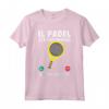 HapTiger Padel Divertente - Maglietta Il Padel Sta Chiamando - Regalo Ideale per Giocatori di Padel e Tennisti