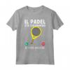 HapTiger Padel Divertente - Maglietta Il Padel Sta Chiamando - Regalo Ideale per Giocatori di Padel e Tennisti
