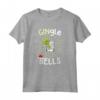 Divertente Gingle Bells Natale Gin Pun - Maglietta Regalo di Natale per Amanti del Gin - Ideale per Mercatino di Natale o Festa di Natale