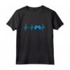 Heartbeat of a Gamer - Felpa con Cappuccio da Gaming con Design Retro - Regalo Ideale per Adolescenti e Geek Videogiocatori