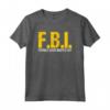Ispettore del Corpo Femminile dell'FBI - Maglietta Divertente con Acronimo - Ideale per Collezionisti e Amanti dei Giochi di Parole
