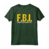 Ispettore del Corpo Femminile dell'FBI - Maglietta Divertente con Acronimo - Ideale per Collezionisti e Amanti dei Giochi di Parole