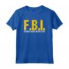 Ispettore del Corpo Femminile dell'FBI - Maglietta Divertente con Acronimo - Ideale per Collezionisti e Amanti dei Giochi di Parole