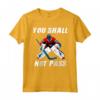 Ghiaccio Hockey Portiere - Maglietta 'You Shall Not Pass' per Campo - Ideale per Giocatori e Tornei