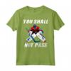 Ghiaccio Hockey Portiere - Maglietta 'You Shall Not Pass' per Campo - Ideale per Giocatori e Tornei