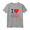 I Love The 80's - Travestimento Costume Anni 80 Donna Uomo Maglietta Vintage - Costume Divertente per Feste a Tema Retro