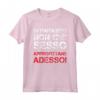 In Paradiso Niente Sesso - Shirt Divertenti con Scritte Ironiche - Maglietta per Uomo e Donna - Ideale Regalo per Amanti dell'Ironia