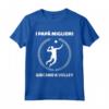 Pallavolo Volley Papà - Maglietta Regalo Uomo per la Festa del Papà - Ideale per Compleanno o Natale