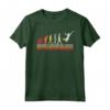 Divertente Frisbee Player Evolution Man Vintage Maglietta - Ideale Regalo per gli Amanti del Frisbee
