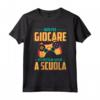 Gaming Ragazzi - Maglietta Videogiocatore Nato per Giocare ai Videogiochi - Regalo per Nerd e Gamer